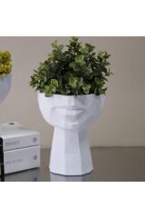 Afrodit 114BYZ71RS Büyük Boy Beyaz Saksı