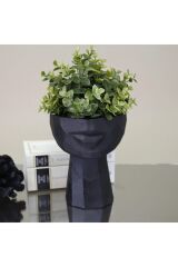 Afrodit 114SYH71RS Büyük Boy Siyah Saksı