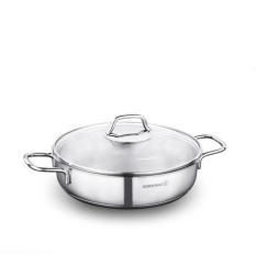 Korkmaz A1658 Perla Kısa Tencere 24x6,5 Cm