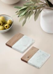 The Mia BRK0118 Nature 2 Li Bardak Altlığı