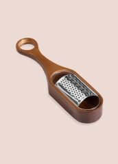 The Mia NTR0055 Natura Akasya Tabanlı Metal Rende 29x7x4 Cm