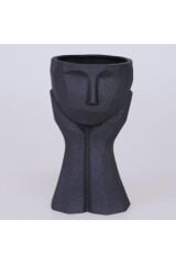 Zeus 115SYH71RS Büyük Boy Siyah Saksı