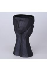 Zeus 115SYH71RS Büyük Boy Siyah Saksı