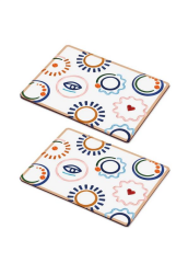 The Mia AST009 Abstract 2 Li Amerikan Servis 30x40 Cm