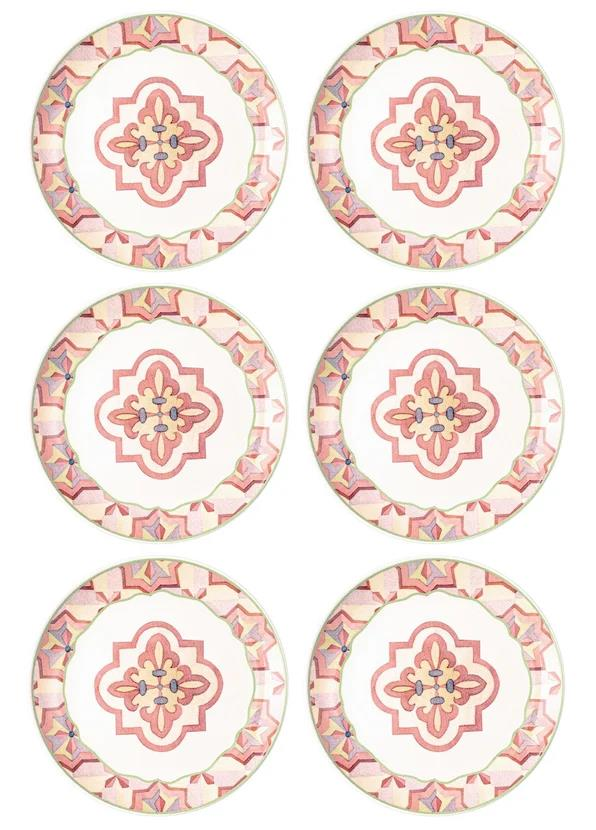 The Mia DVT0003 Dolce Vita 6 Lı Servis Tabağı Seti - 26 cm