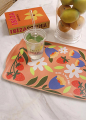 The Mia TPS0059 Spring Kaydırmaz Tepsi 37x25 Cm