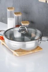 Acar 16469 Karat Basık Tencere 28 Cm