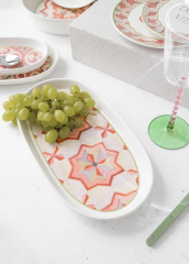 The Mia DVT0008 Dolce Vita 2 Li Oval Servis Seti 29 Cm