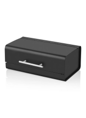 The Mia GLV0594 Ekmek Saklama Kabı Siyah