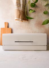 The Mia GLV0593 Ekmek Saklama Kabı Beyaz