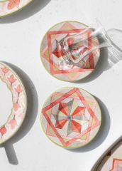 The Mia DVT0009 Dolce Vita 6 Lı Çay Tabağı Seti - 13 cm