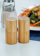 The Mia NTR0018 Natura Bambu Tuzluk Biberlik 2li Set