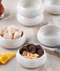 Acar 10984 6lı Porselen Kase