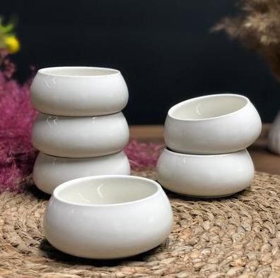 Acar 10983 6lı Porselen Kase