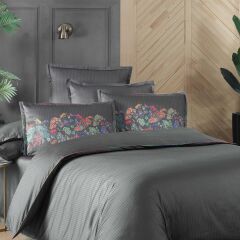 Sarev Kırman V1 Saten Nevresim Takımı Çift Kişilik