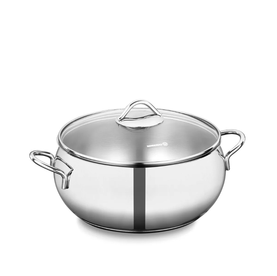 Korkmaz A1076 Tombik Tencere 26x12 Cm