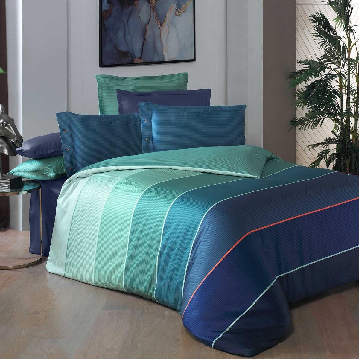 Sarev Benjamin V2 Saten Nevresim Takımı Tek Kişilik