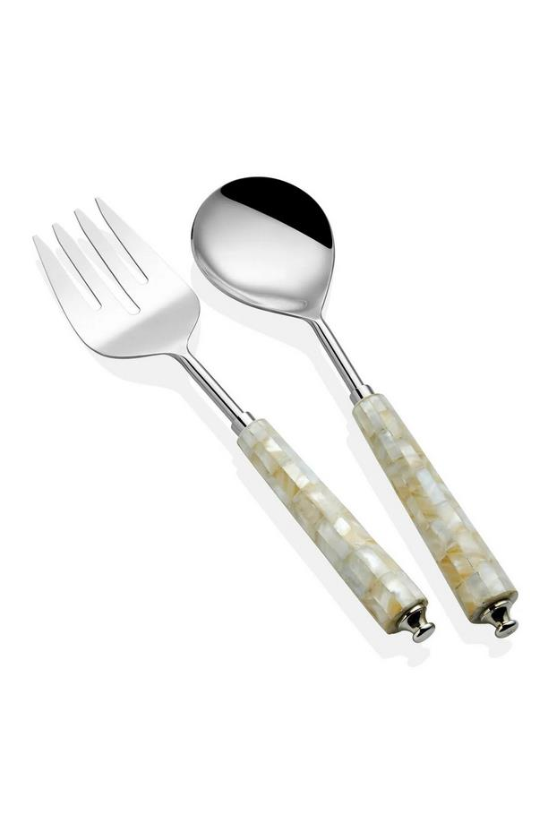 The Mia CKB170 Pearl Salata Servis Takımı 2 Parça