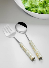 The Mia CKB170 Pearl Salata Servis Takımı 2 Parça