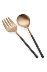 The Mia CKB188 Dark Salata Servis Takımı 2 Parça