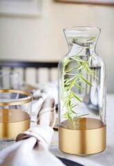 The Mia GLM0030 Glam Başucu Sürahisi Gold