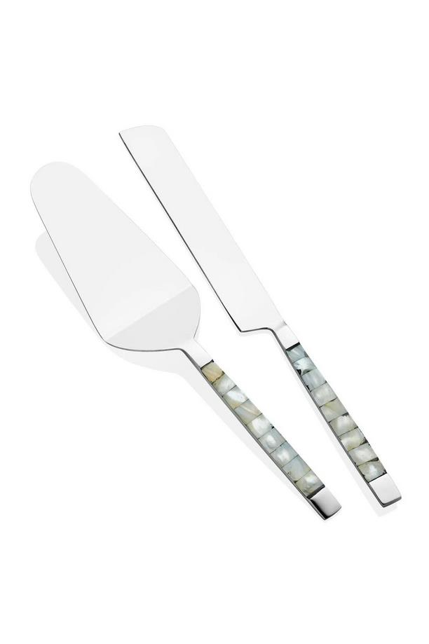 The Mia CKB174 Pearl Pasta Servis Takımı 2 Parça White