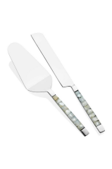 The Mia CKB174 Pearl Pasta Servis Takımı 2 Parça White