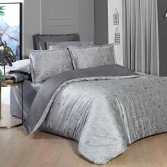 Sarev Orlina V3 Saten Nevresim Takımı King Size