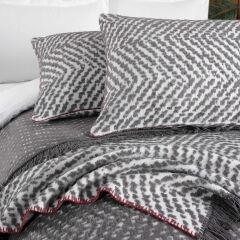 Sarev Sıva V1 Battaniye Set Yatak Örtüsü Çift Kişilik