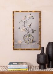 The Mia TBL0094 Floral Tablo 50x70x4 Cm