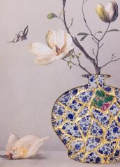 The Mia TBL0094 Floral Tablo 50x70x4 Cm