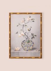 The Mia TBL0094 Floral Tablo 50x70x4 Cm
