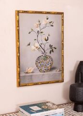 The Mia TBL0094 Floral Tablo 50x70x4 Cm