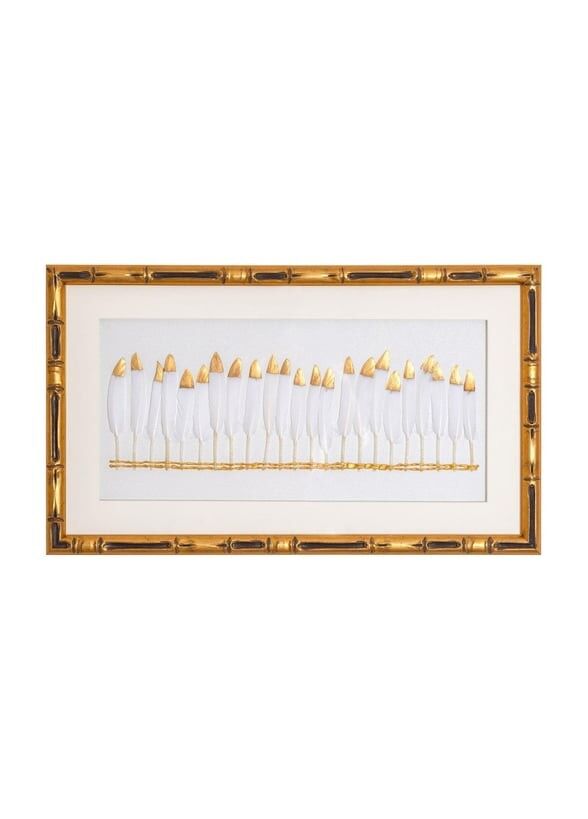 The Mia TBL0098 Flume Tablo Beyaz 60x35x4 Cm