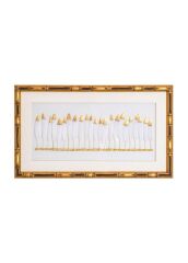 The Mia TBL0098 Flume Tablo Beyaz 60x35x4 Cm