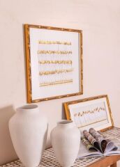 The Mia TBL0098 Flume Tablo Beyaz 60x35x4 Cm