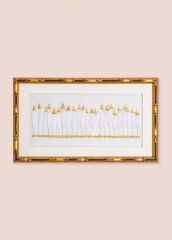 The Mia TBL0098 Flume Tablo Beyaz 60x35x4 Cm