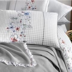 Sarev Eva Bella V2 Pike Setli Nevresim Takımı Çift Kişilik