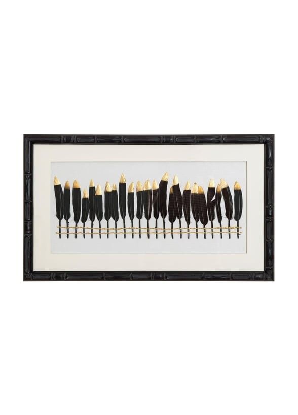 The Mia TBL0099 Flume Tablo Siyah 60x35x4 Cm