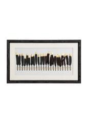 The Mia TBL0099 Flume Tablo Siyah 60x35x4 Cm