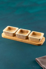 Acar 46 Bambu Standlı Kahvaltılık