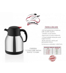 Cooker CKR-2004 Termos 1,5 Lt