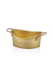The Mia GLV0622 Ekmek Servisi Gold Gondol 23*14 Cm