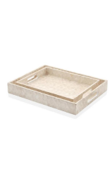 The Mia TLC0010 Sedef Tepsi 38x30x5 Cm