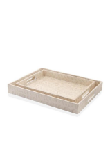 The Mia TLC0017 Sedef Tepsi 32x25x5 Cm